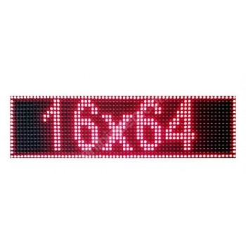 led tabela 16cmx64cm